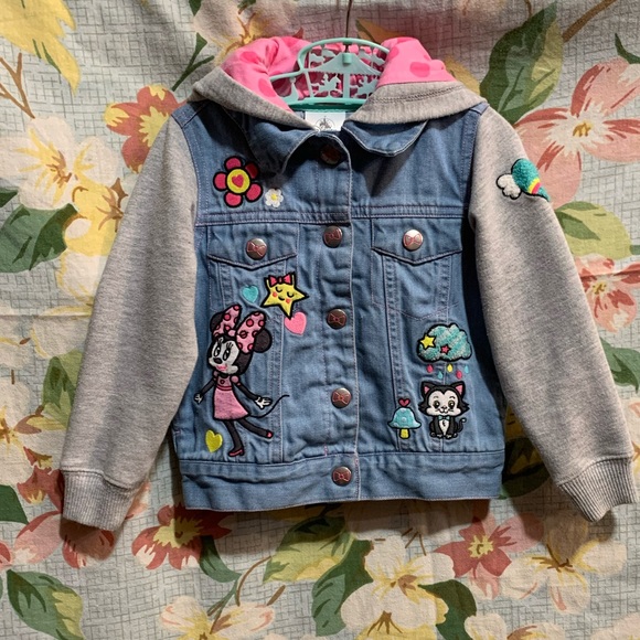 minnie mouse denim jacket